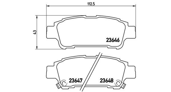 MAGNETI MARELLI Комплект тормозных колодок, дисковый тормоз 363700483056